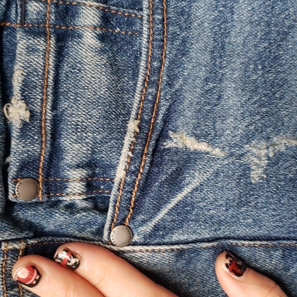 TORRID Mom Straight Vintage Stretch High-Rise Button Fly Jeans 22 new nwt - Picture 11 of 16